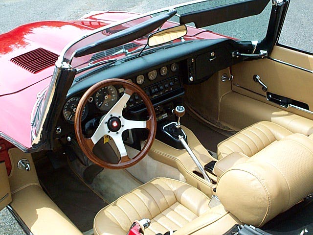 Matched Connolly leathers and all the trimmings... what a cockpit!