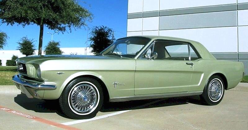 1964 Ford mustang original colors #6